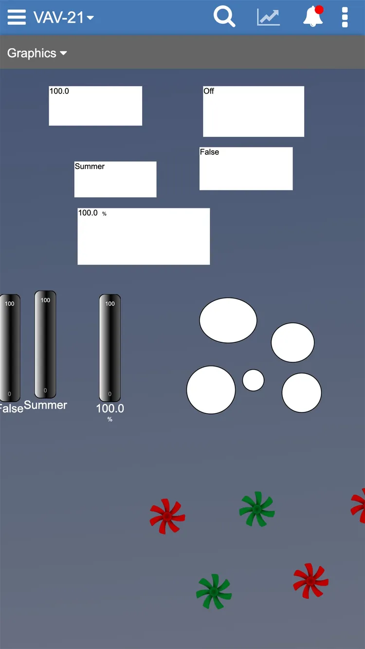 Adaptive tablet — live graphic view