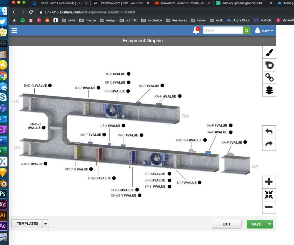 Editor workflow — configuring bindings